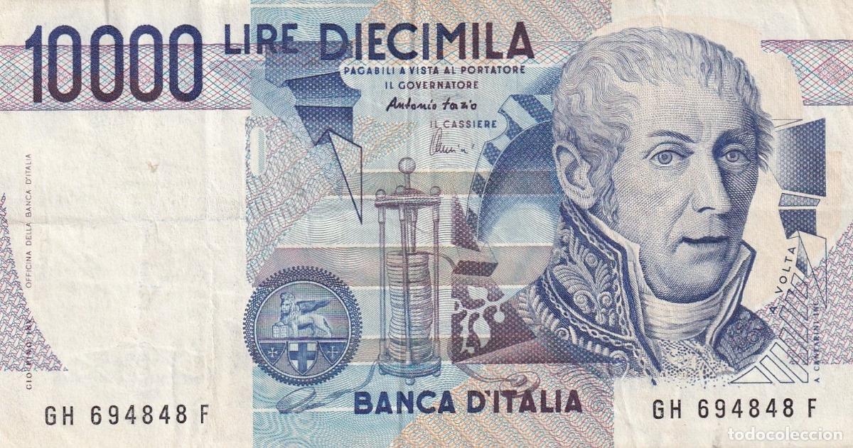 International Banknotes: CRBX1694 BILLETE ITALIA 10000 LIRAS 1984 BC