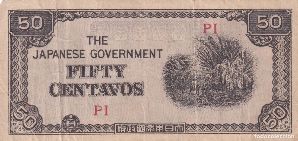 Banconote internazionali: CRBX1712 BILLETE JAPON 50 CENTAVOS USADO