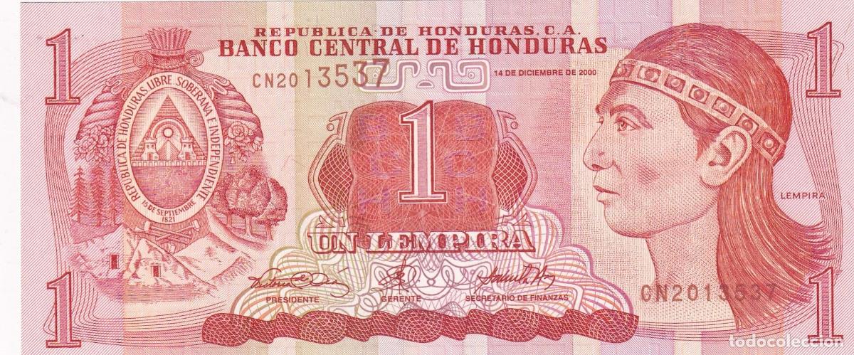 Billetes extranjeros: CRBX1750 BILLETE HONDURAS 1 LEMPIRA 2000 SIN CIRCULAR