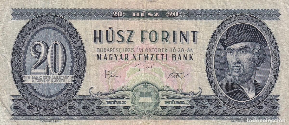 Banconote internazionali: CRBX1766 BILLETE HUNGRIA 20 FORINT 1975 BC
