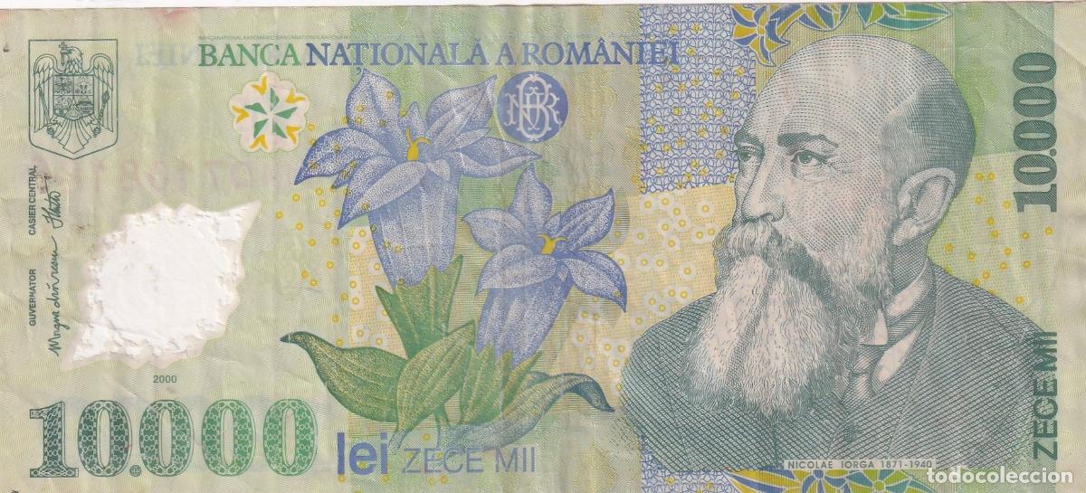 Banconote internazionali: CRBX2228 BILLETE RUMANIA 10.000 LEU 2000 BC