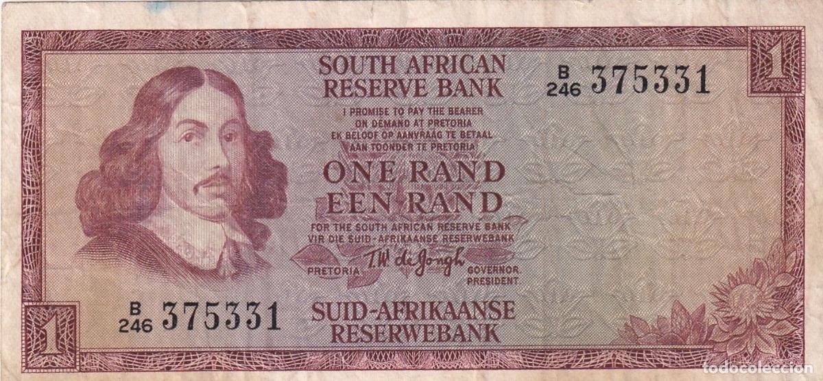 Billets internationaux: CRBX2288 BILLETE SUDAFRICA 1 RAND MBC
