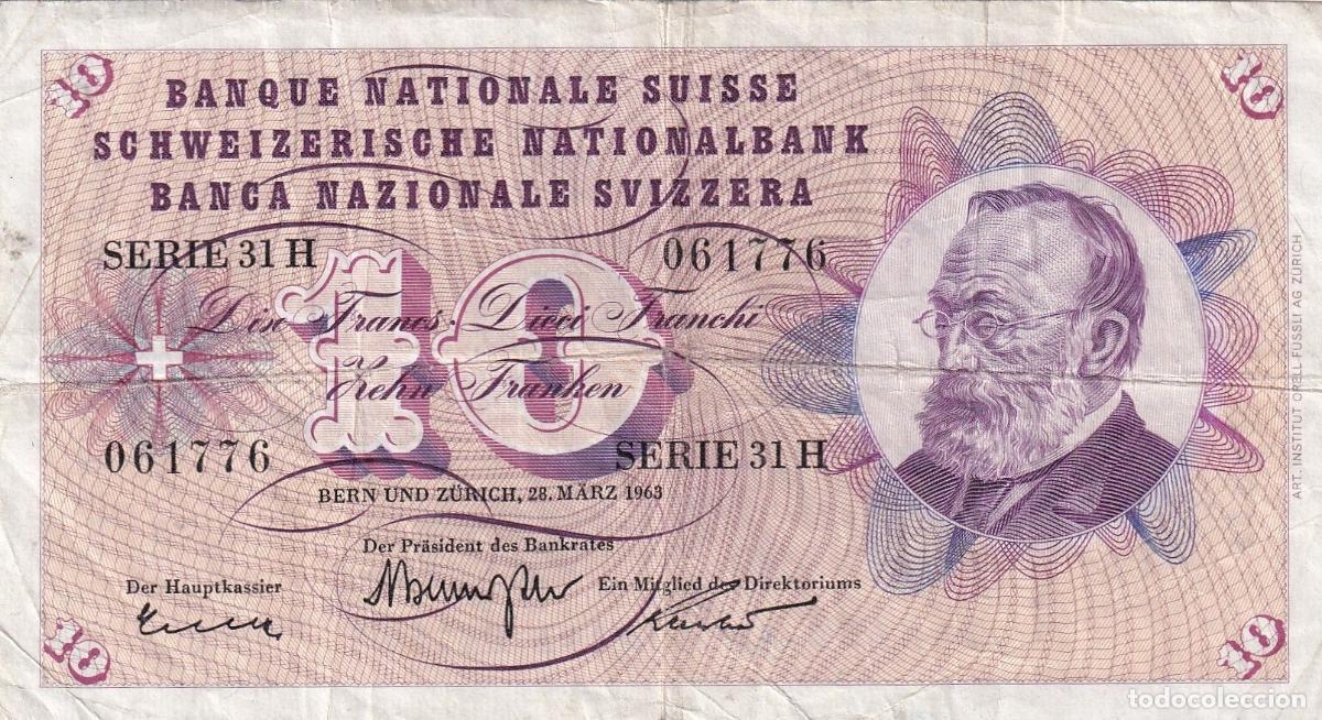 Billets internationaux: CRBX2297 BILLETE SUECIA 10 CORONAS 1963 BC