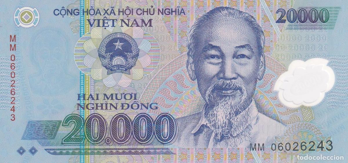 Banconote internazionali: CRBX2393 BILLETE VIETNAM 20000 DONG P-120 SIN CIRCULAR