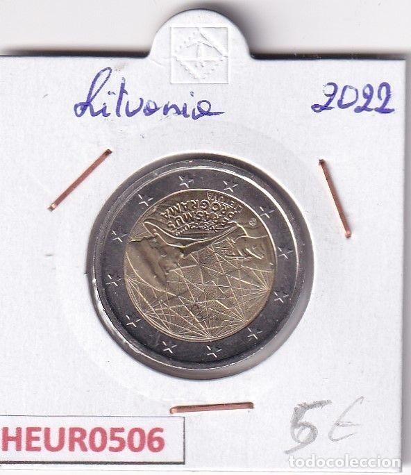 Billets internationaux: HEUR0506 MONEDA LITUANIA 2 EUROS 2022 (Programa Erasmus)