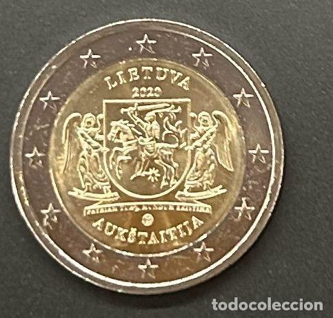International Banknotes: HEUR0428 MONEDA LITUANIA 2 EUROS 2020 (Tierras altas)