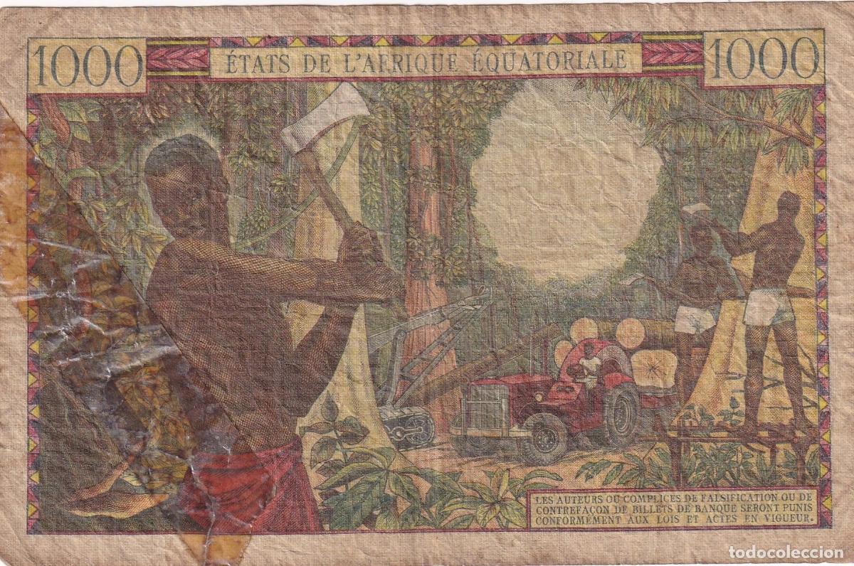 Internationale Banknoten: CRBX2502 BILLETE AFRICA OESTE 1000 FRANCOS MC