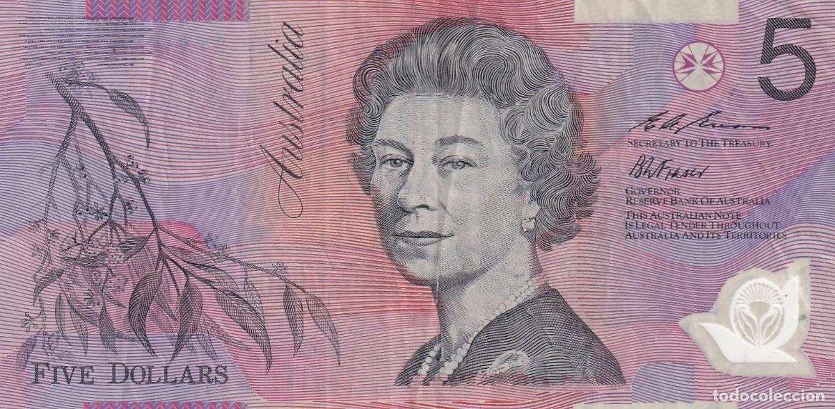 Internationale Banknoten: CRBX2512 BILLETE AUSTRALIA 5 DOLARES BC+