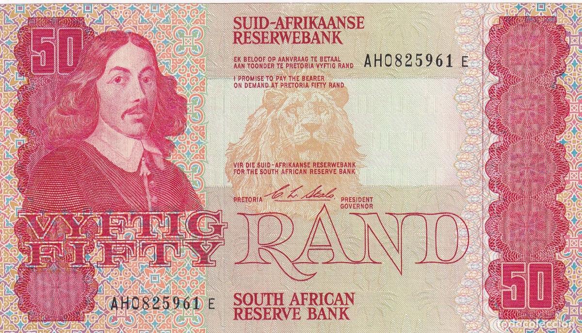 Billets internationaux: CRBX2768 BILELTE SUDAFRICA 10 RAND 1966-76 SERIE C MBC