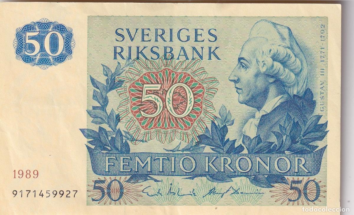 Billets internationaux: CRBX2775 BILLETE SUECIA 50 KRONOR 1989 MBC