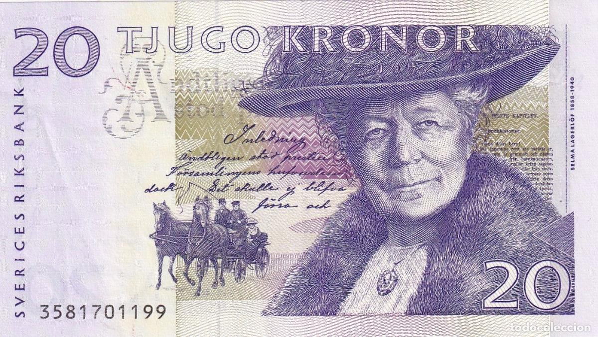 Billets internationaux: CRBX2776 LOTE 2 BILLETES SUECIA 20 KRONOR 1940 EBC+