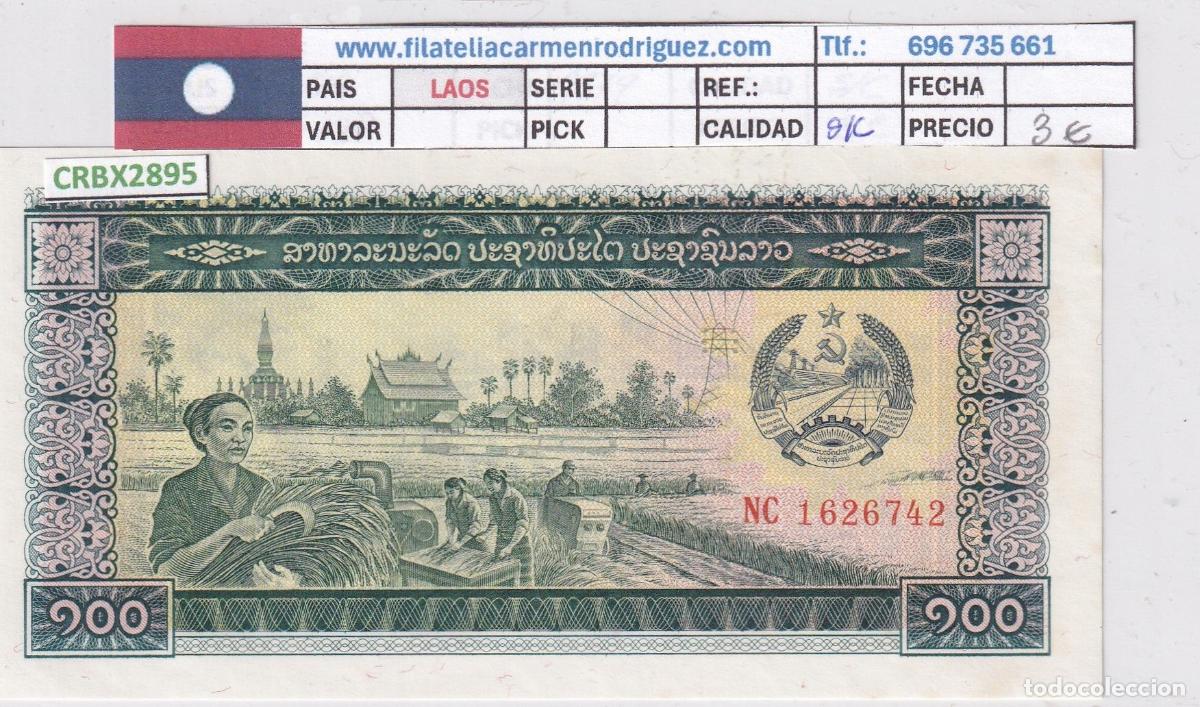 Banconote internazionali: CRBX2895 BILLETE LAOS 100 KIPS 1979 SIN CIRCULAR