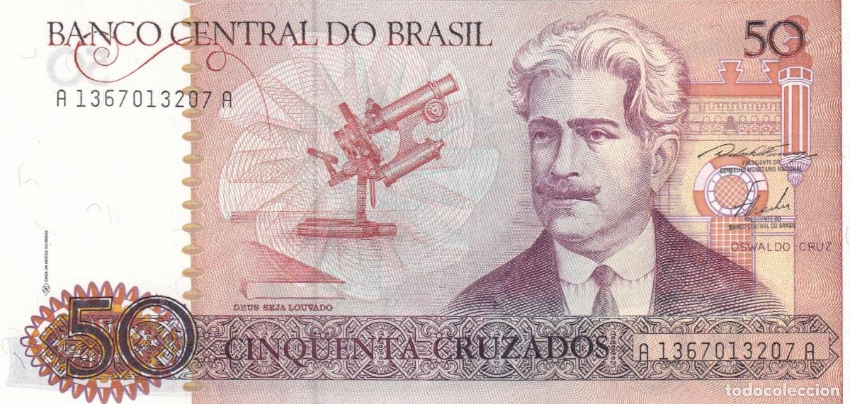 Billetes extranjeros: CRBX0002 BILLETE BRASIL 50 CRUZADOS SIN CIRCULAR
