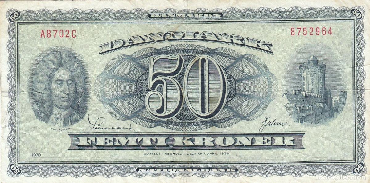 Banconote internazionali: CRBX0049 BILLETE DINAMARCA 50 KRONER