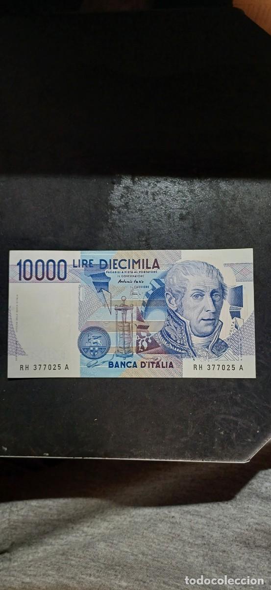 Billetes extranjeros: Italia 10000 liras billete