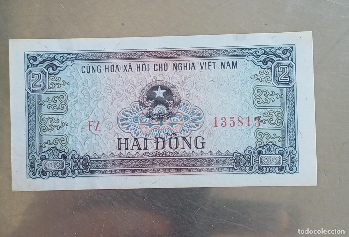Billetes extranjeros: Billete Vietnam 2 dong 1980