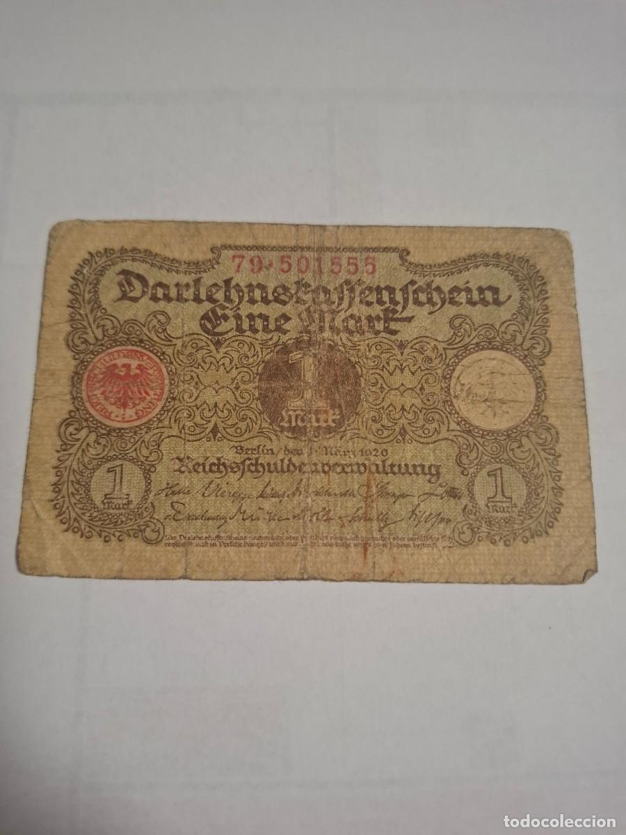 Internationale Banknoten: BILLETE DE ALEMANIA DE 1 MARCO DE 1920