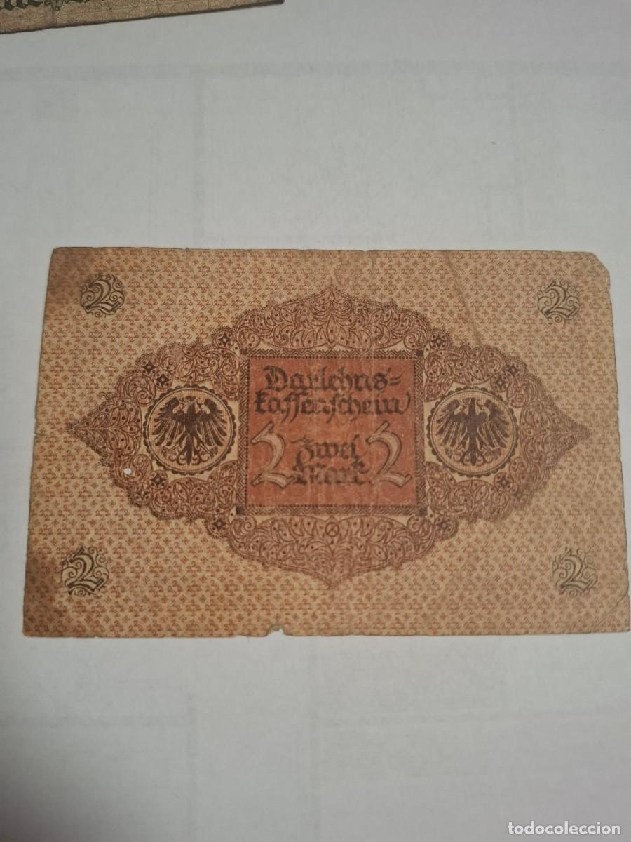 Internationale Banknoten: BILLETE DE ALEMANIA DE 2 MARCOS DE 1920