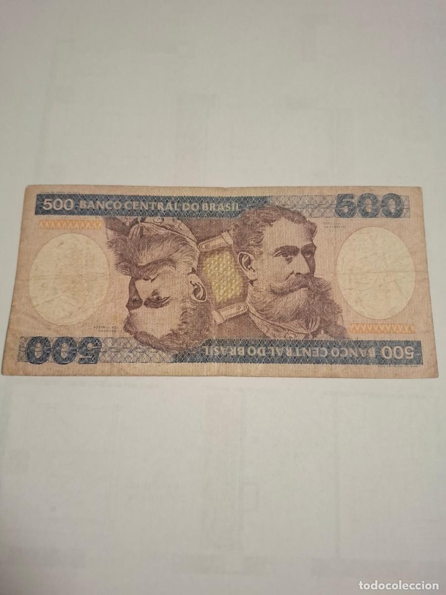 Internationale Banknoten: BILLETE DE BRASIL DE 500 CRUZEIROS