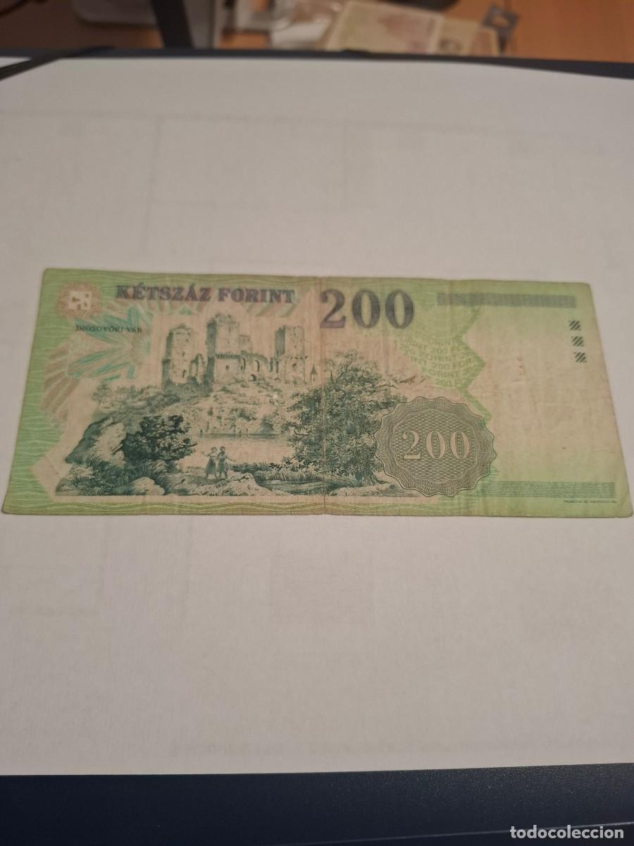 Billetes extranjeros: BILLETE DE HUNGRIA DE 200 FORINT - Foto 2