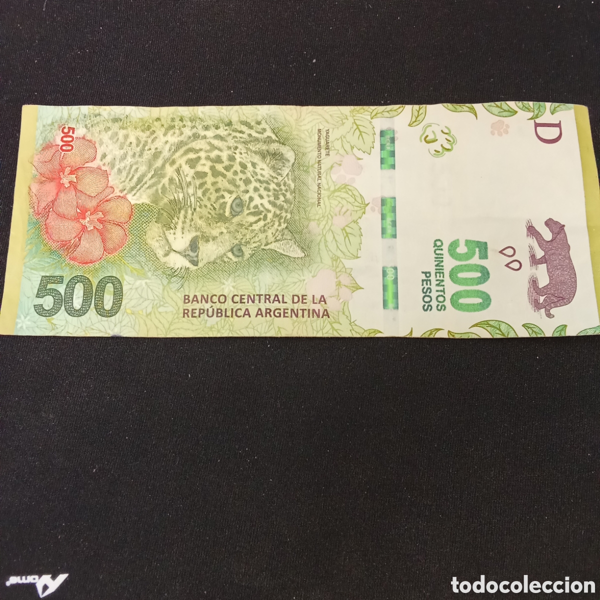 Billetes extranjeros: Billete Argentina 500 pesos