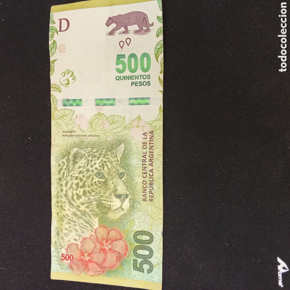 Internationale Banknoten: Billete Argentina 500 pesos