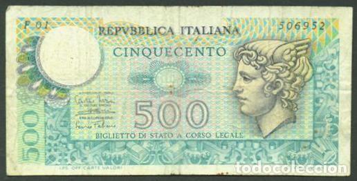 Billetes extranjeros: ITALIA. 500 lire 14.2.1974. Pick 94.