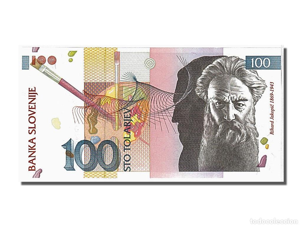 Billetes extranjeros: [#105214] Billete, 100 Tolarjev, 2003, Eslovenia, UNC
