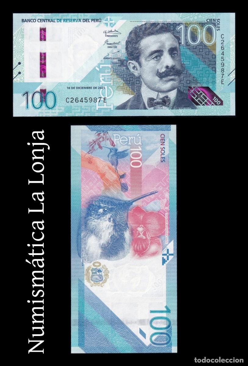 Billetes extranjeros: Per&uacute; 100 Soles Pedro Paulet 2021 Pick 199b Sc Unc