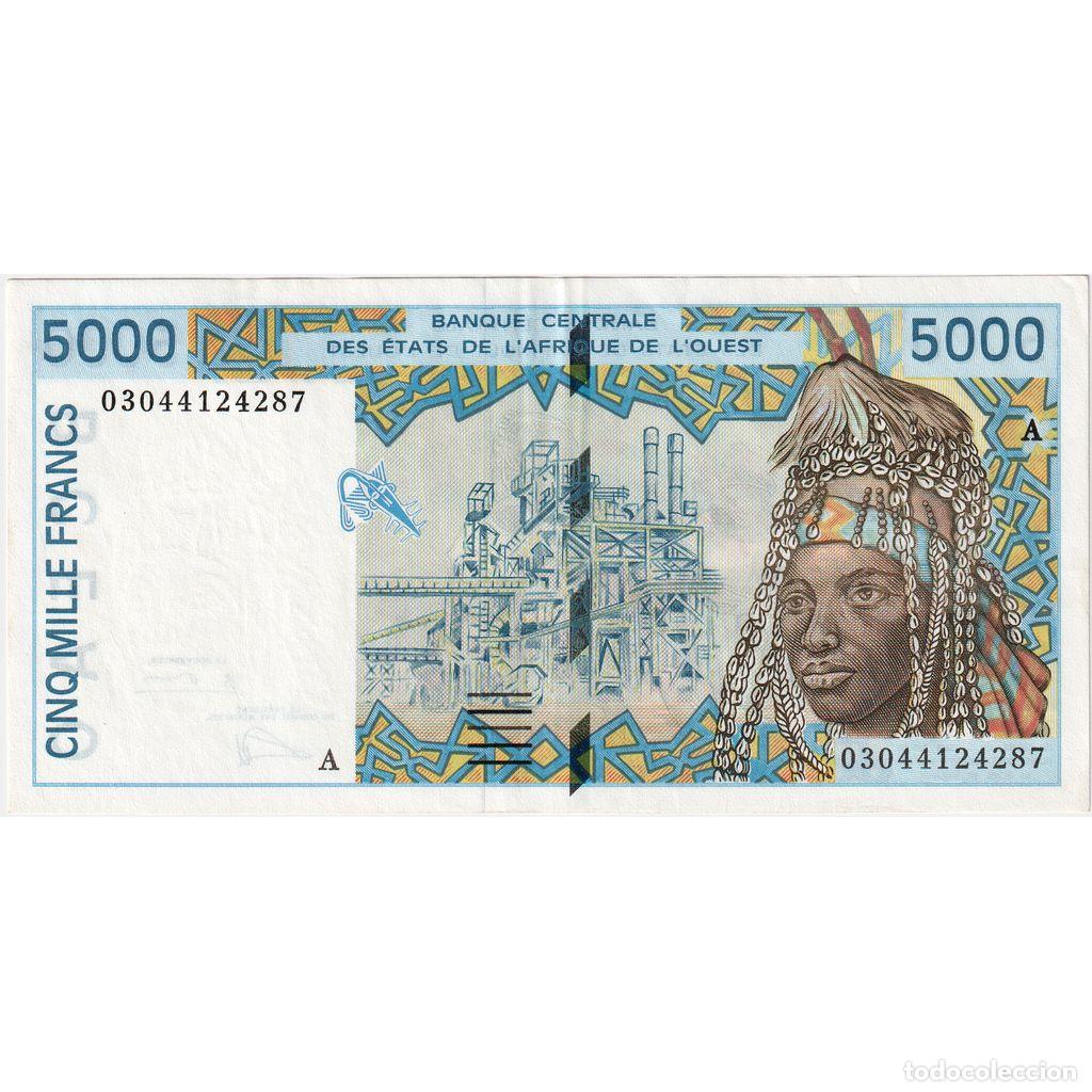 Billetes extranjeros: [#1185394] Estados del &Aacute;frica Occidental, 5000 Francs, EBC