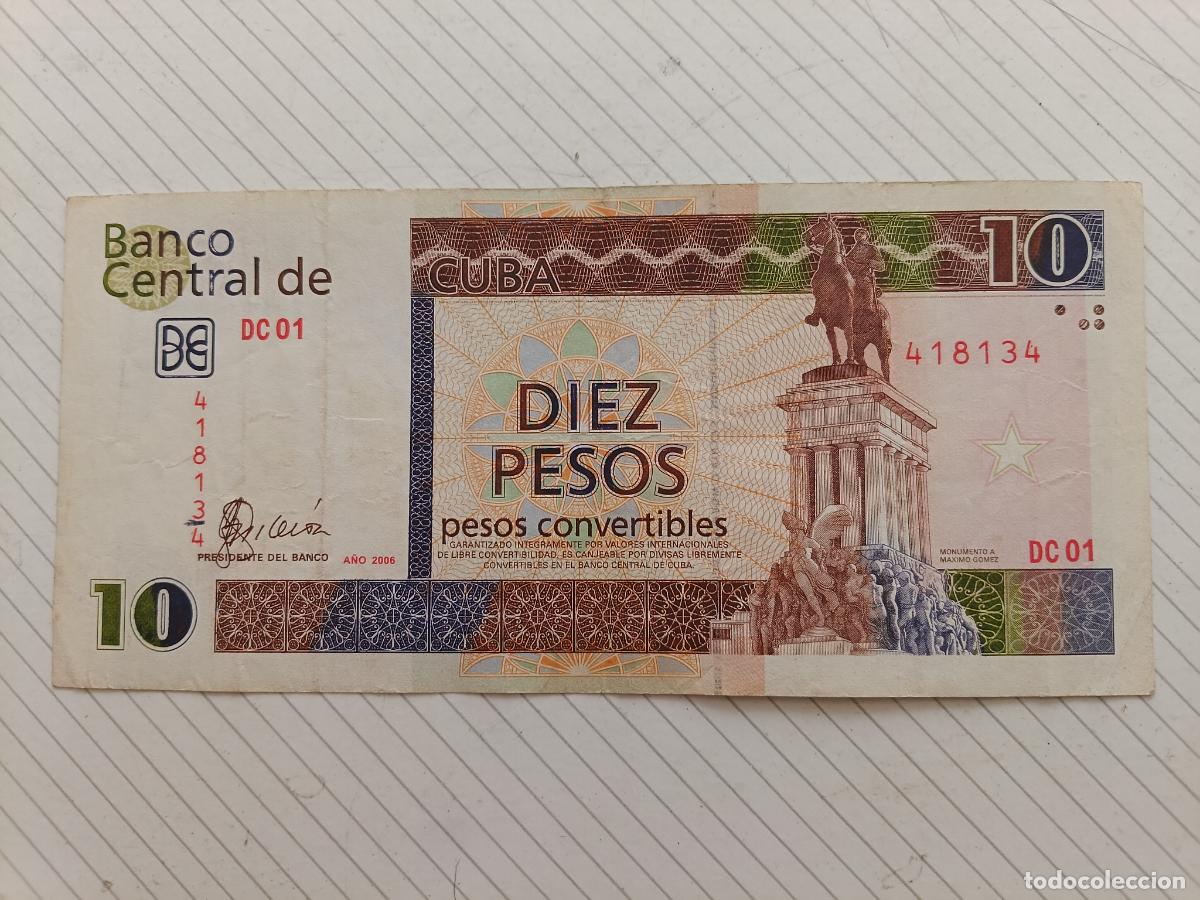 Billetes extranjeros: CUBA - 10 PESOS CONVERTIBLES 2006 - Foto 1