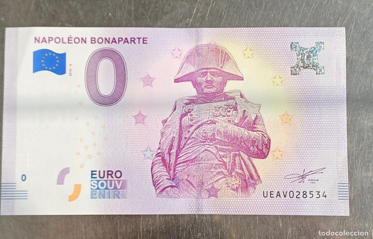 Billetes extranjeros: Billete souvenir Francia napole&oacute;n