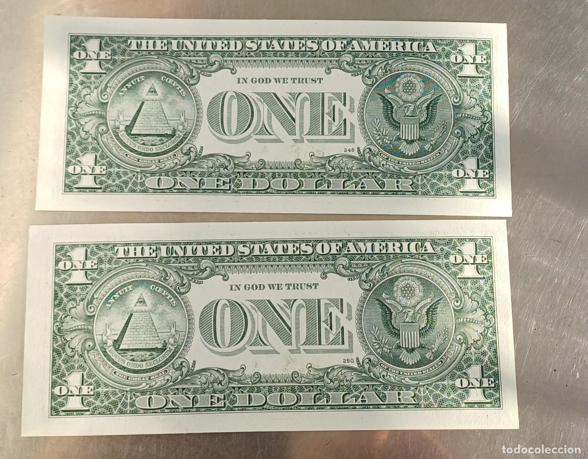 Billetes extranjeros: Lote d&oacute;lares americanos - Foto 2