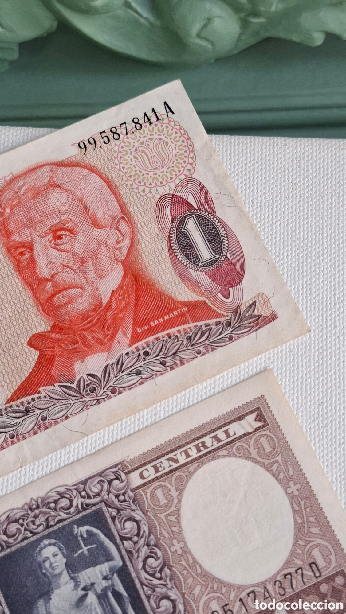 Billetes extranjeros: Lote Billetes Argentina sin circular UNC - Foto 2