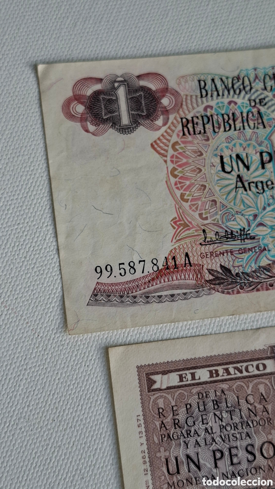Billetes extranjeros: Lote Billetes Argentina sin circular UNC - Foto 5