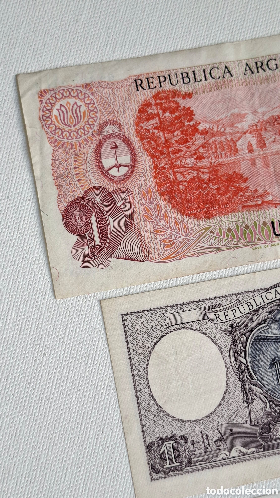 Billetes extranjeros: Lote Billetes Argentina sin circular UNC - Foto 10