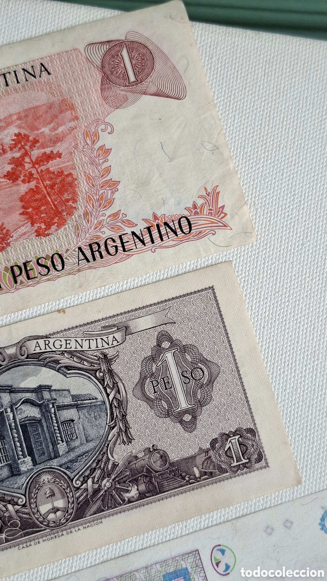 Billetes extranjeros: Lote Billetes Argentina sin circular UNC - Foto 11