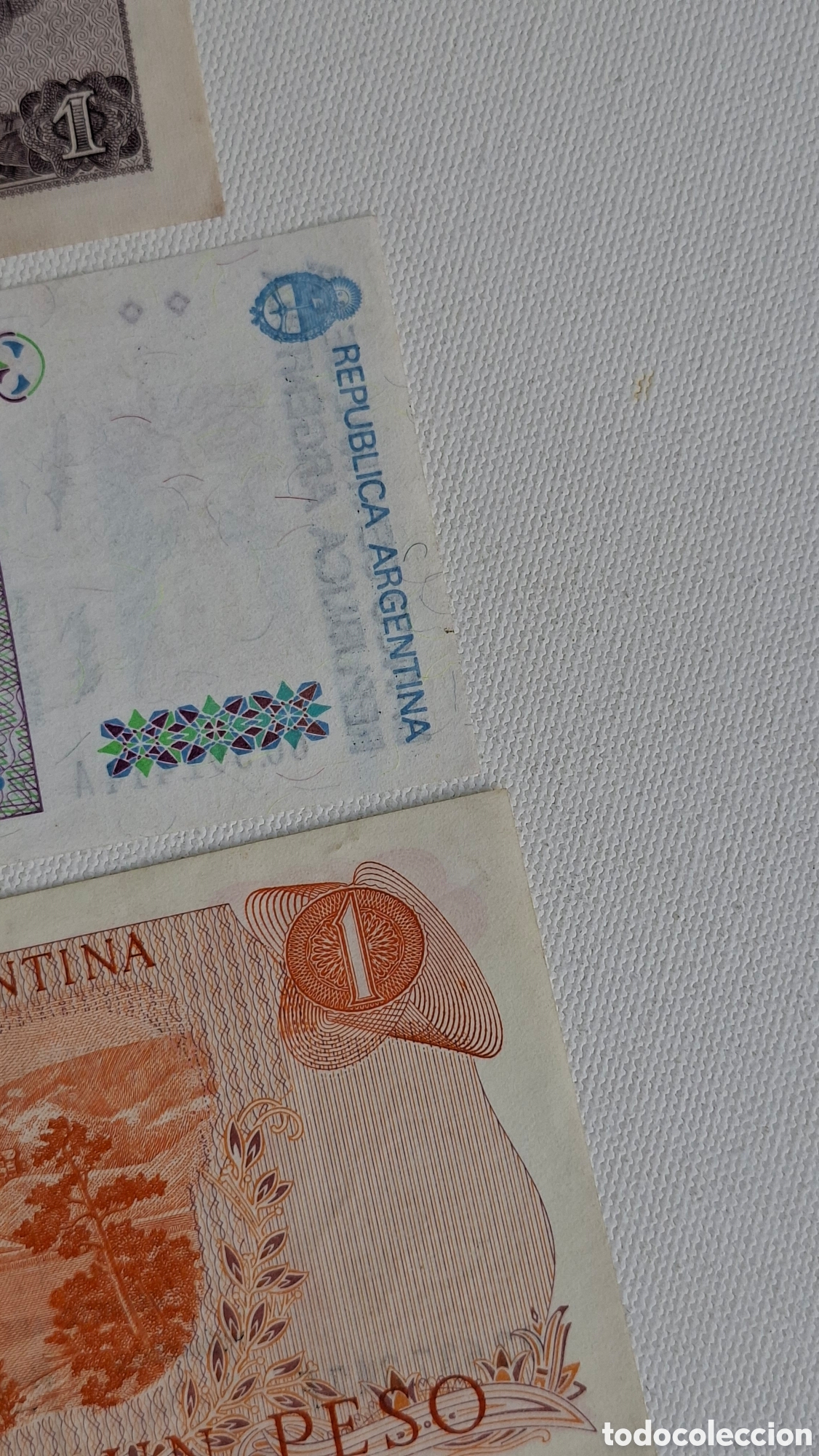 Billetes extranjeros: Lote Billetes Argentina sin circular UNC - Foto 13