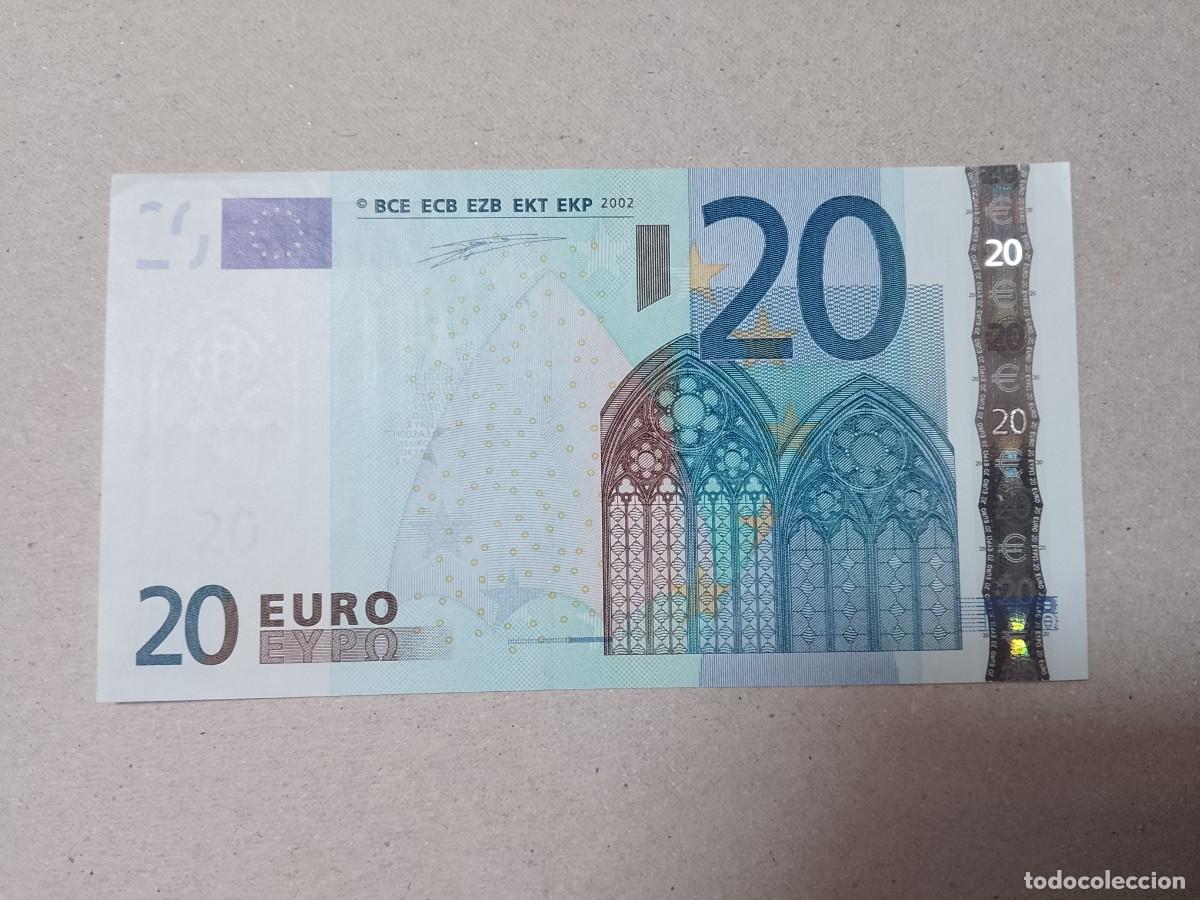 Billetes extranjeros: 20 EURO IRLANDA(T), H002A3, Duisenberg, sehr scarce, aUNC