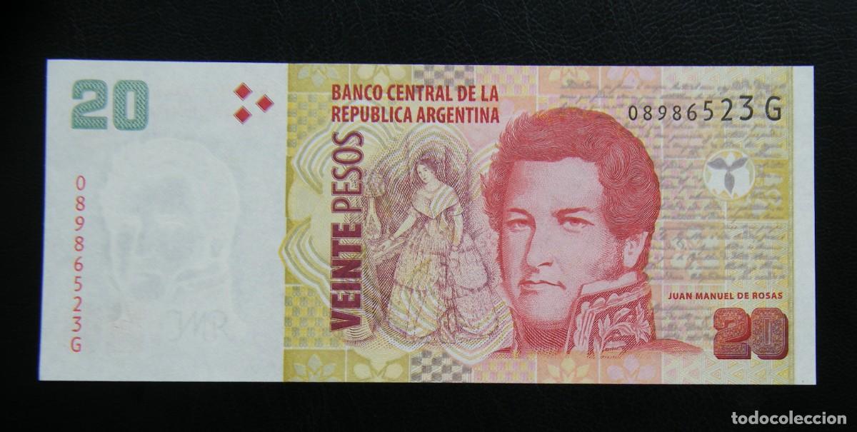 Notas Internacionais: ARGENTINA BILLETE DE 20 PESOS... NUEVO