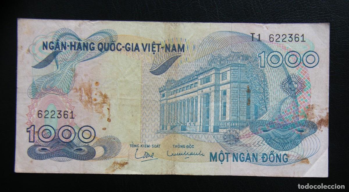 International Banknotes: VIET-NAM BILLETE DE 1.000 DONG 1971 CIRCULADO