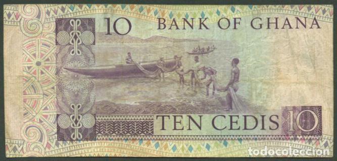 Billetes extranjeros: GHANA. 10 cedis 7.2. 1979. Pick 20a. - Foto 2