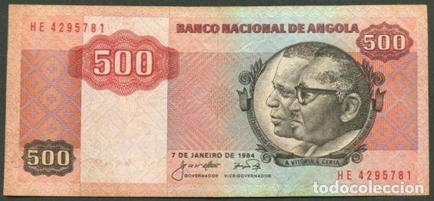 Billetes extranjeros: ANGOLA. 500 kwanzas 1984. Pick 120 a.