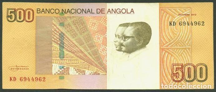 Billetes extranjeros: ANGOLA. 500 kwanzas 2012. Pick 155.