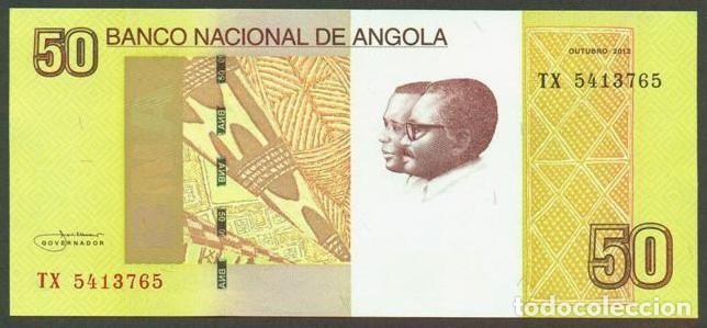 Billetes extranjeros: ANGOLA. 50 kwanzas 2012.