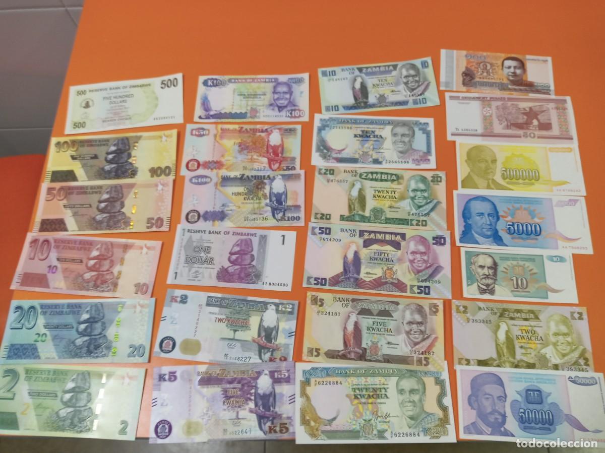 Billetes extranjeros: 200 BILLETES DIFERENTES LOTE 1 - Foto 2