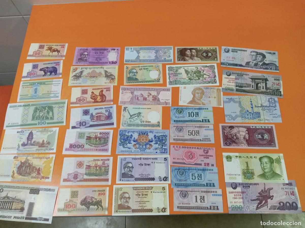 Billetes extranjeros: 200 BILLETES DIFERENTES LOTE 1 - Foto 3