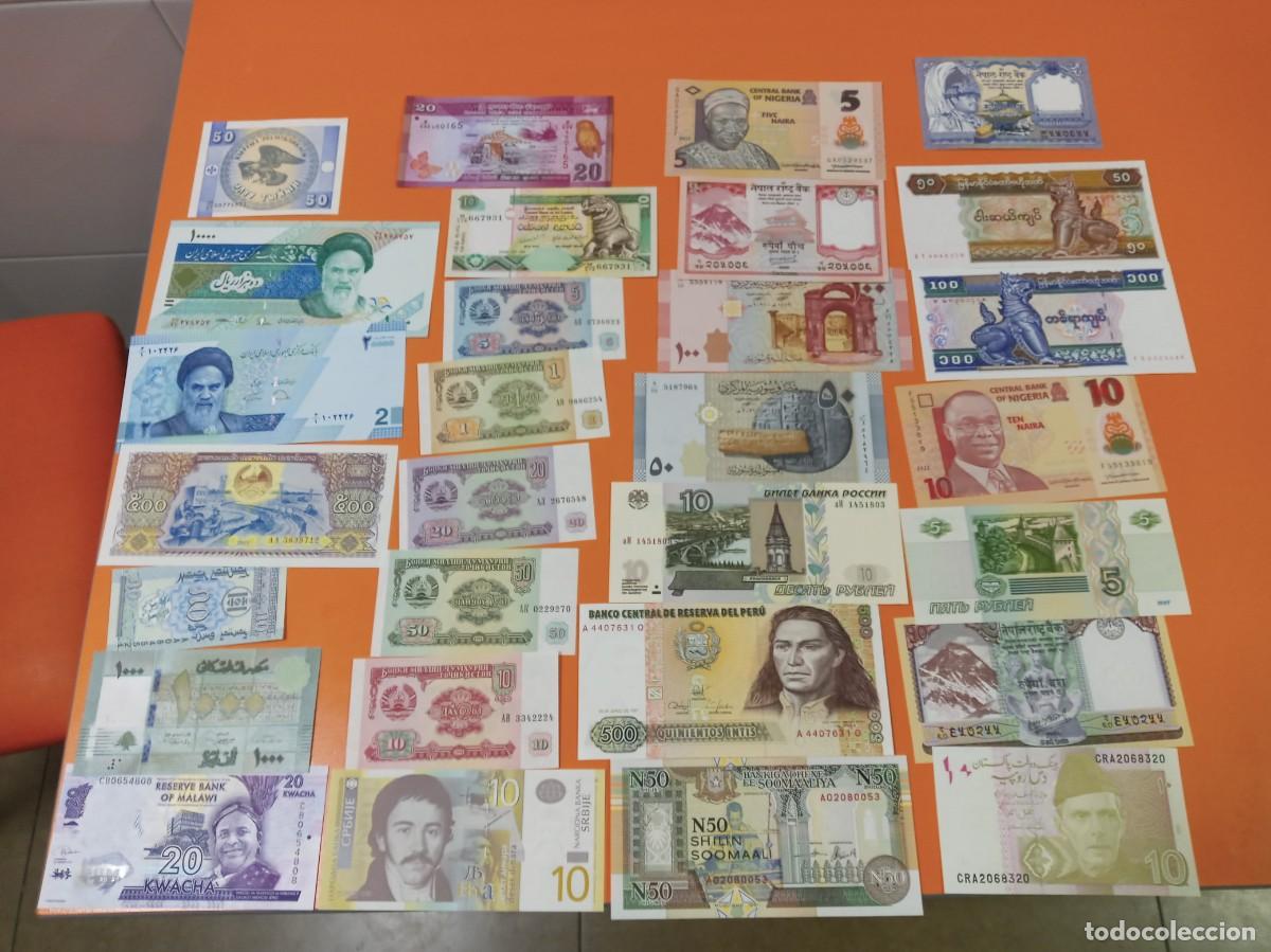 Billetes extranjeros: 200 BILLETES DIFERENTES LOTE 1 - Foto 6