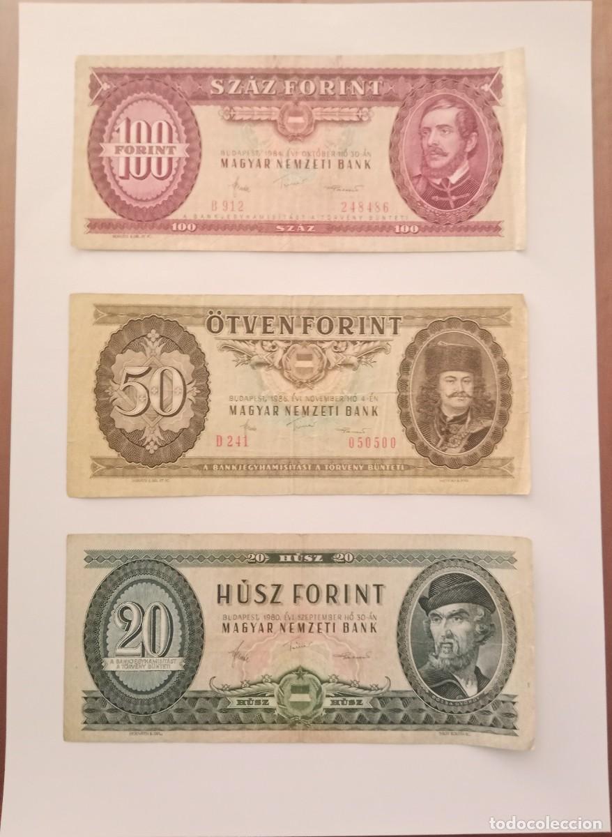Billetes extranjeros: BILLETES BUDAPEST, 1980-1984-1986 - Foto 2