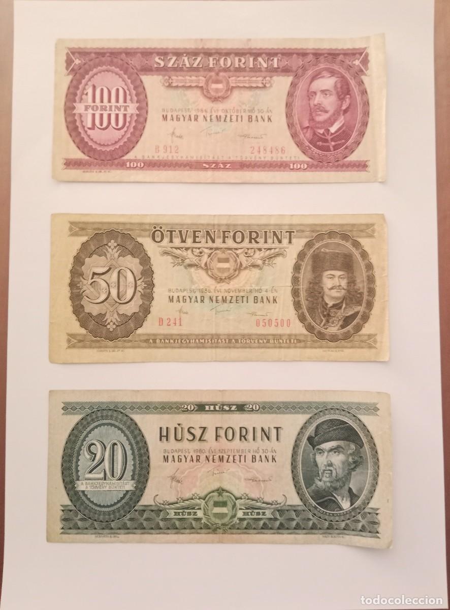 Billetes extranjeros: BILLETES BUDAPEST, 1980-1984-1986